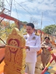 ร่วมงานพิธีปิดทองฝังลูกนิมิต #ยกช่อฟ้า ณ.อุโบสถวัดบ้านดอนดู่ ตำบลย่อ อำเภอคำเขื่อนแก้ว จังหวัดยโสธร